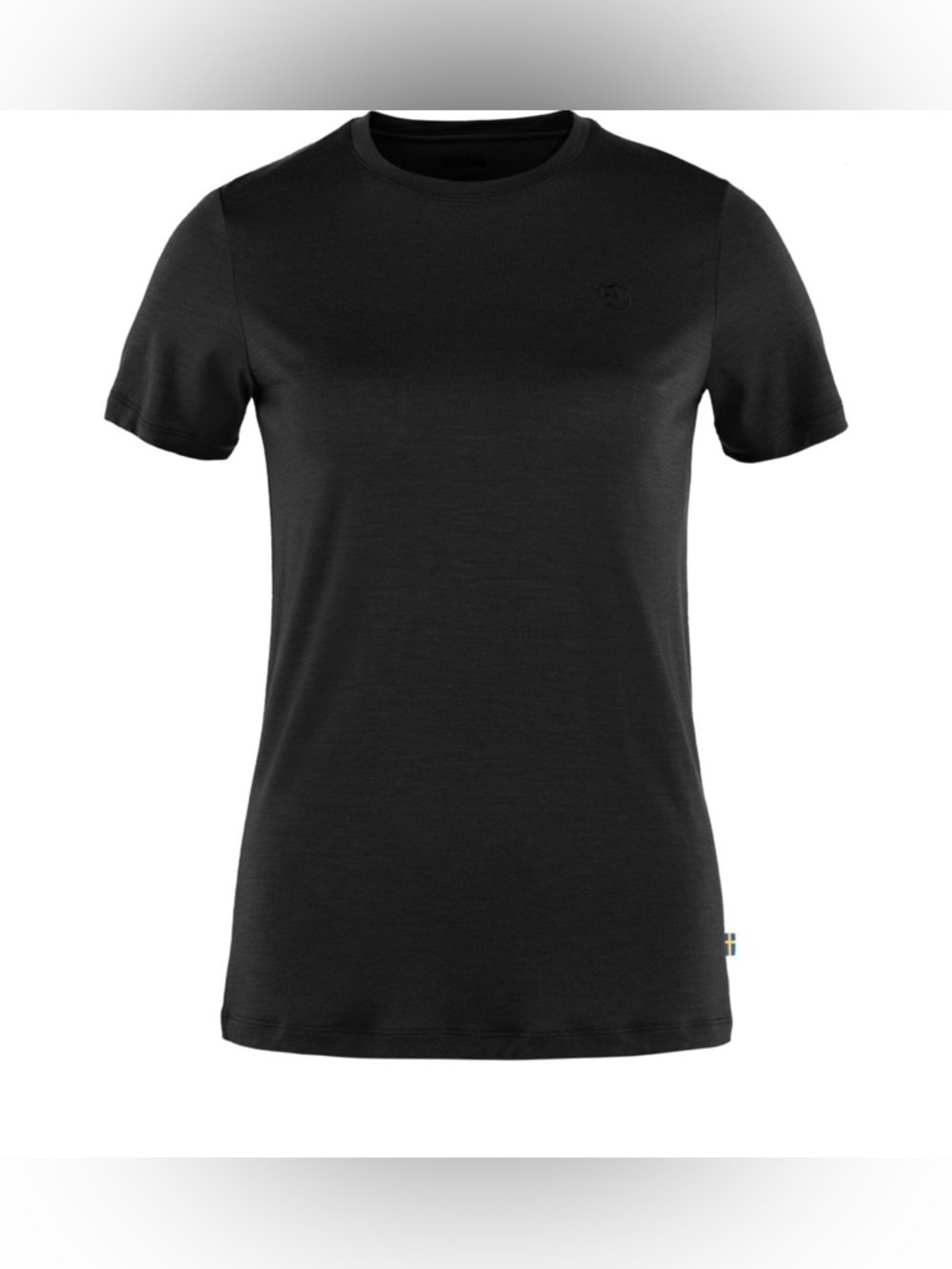 🇸🇪 Fjallraven Women’s Abisko Wool Short Sleeve Tee, XS, Black, Worn ONCE!!🏕️🥾🌳